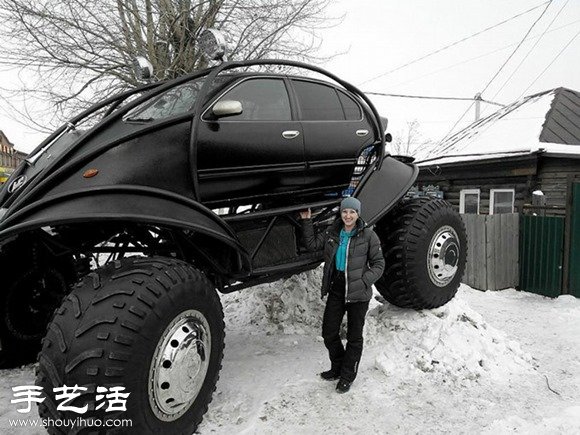 战斗民族出品:超霸气巨型汽车 - www.youjiao5.com