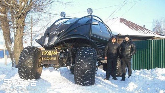 战斗民族出品:超霸气巨型汽车 - www.youjiao5.com