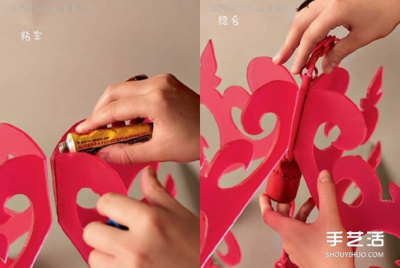 自制吊灯灯罩图解 灯罩采用亚克力板制作而成 - www.youjiao5.com