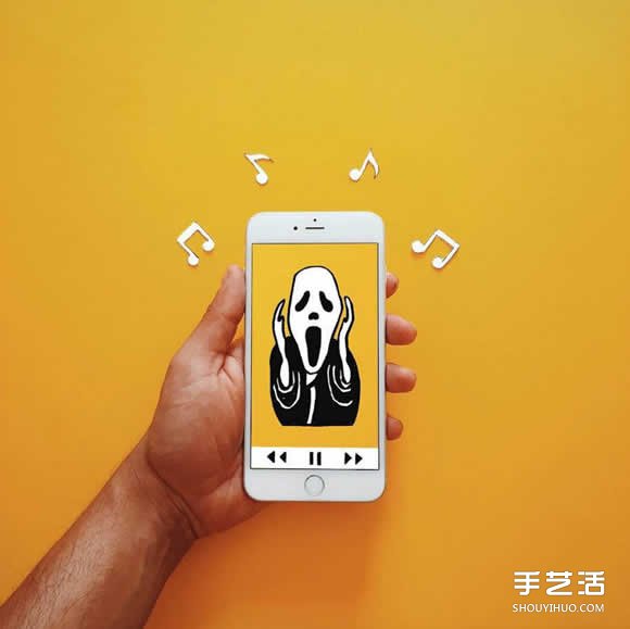 iPhoneֻ뻭 DIY޵Ȥ廭Ʒ -  www.youjiao5.com